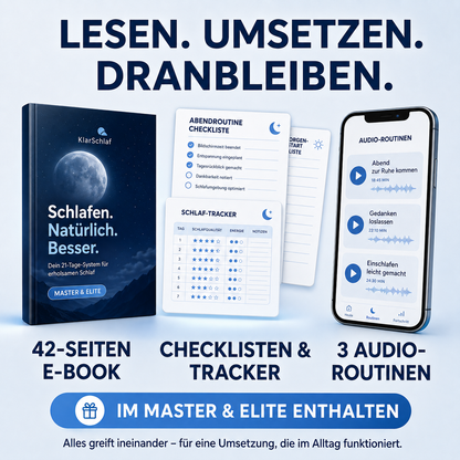 KlarSchlaf – Dein 21-Tage-Reset für echten Tiefschlaf