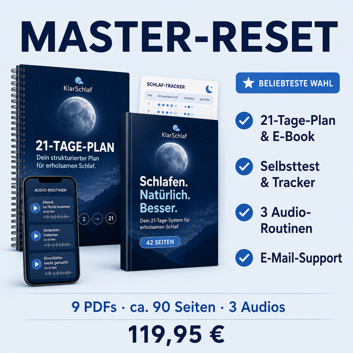 KlarSchlaf – Dein 21-Tage-Reset für echten Tiefschlaf