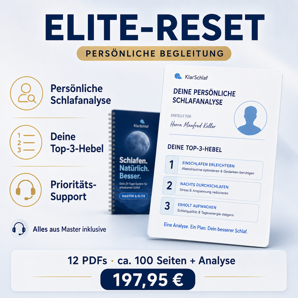 KlarSchlaf – Dein 21-Tage-Reset für echten Tiefschlaf