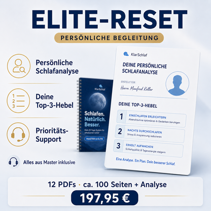 KlarSchlaf – Dein 21-Tage-Reset für echten Tiefschlaf