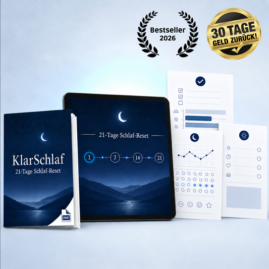 KlarSchlaf – Dein 21-Tage-Reset für echten Tiefschlaf