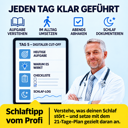 KlarSchlaf – Dein 21-Tage-Reset für echten Tiefschlaf